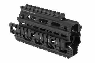 Leapers UTG Pro M92 Quad Rail handguard features a two piece drop in installation
